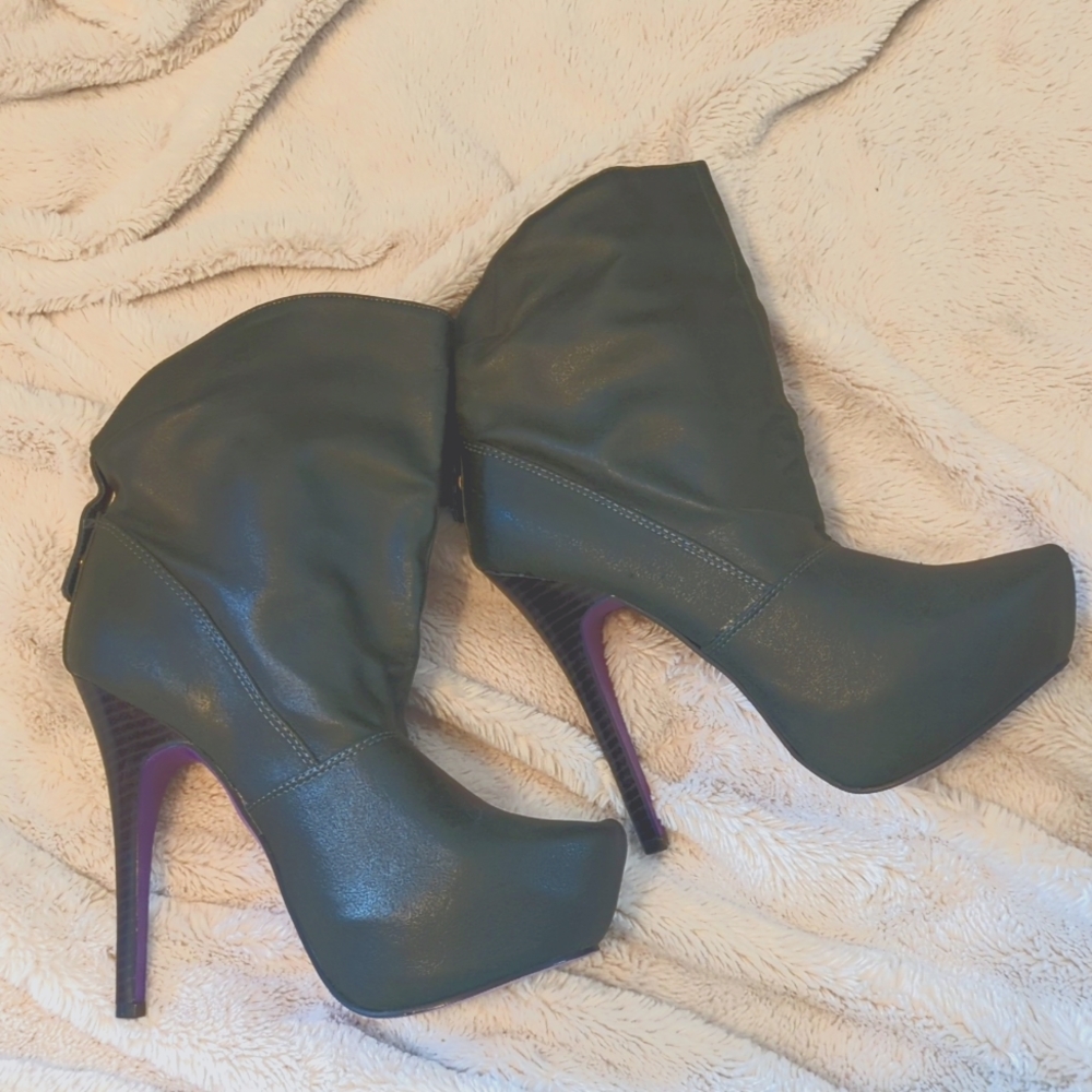 Platform Ankle Boots
